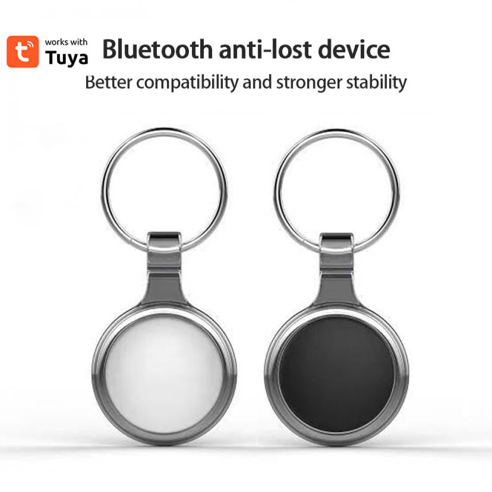 Mini GPS Tracker Locator Tuya Smart Life APP Key Finder Keychain Phones Kids Pet Item Anti Loss Alarm Smart Tag Finder Locator
