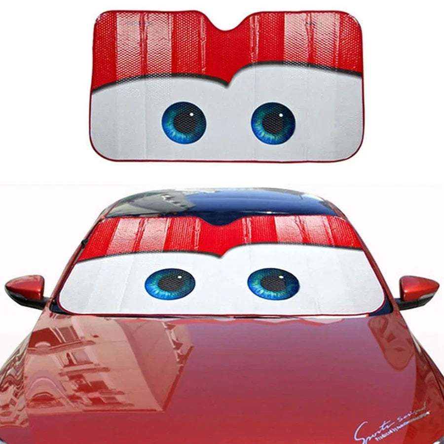 Car Windscreen Sun Shade Cartoon Style| Sun shades Car