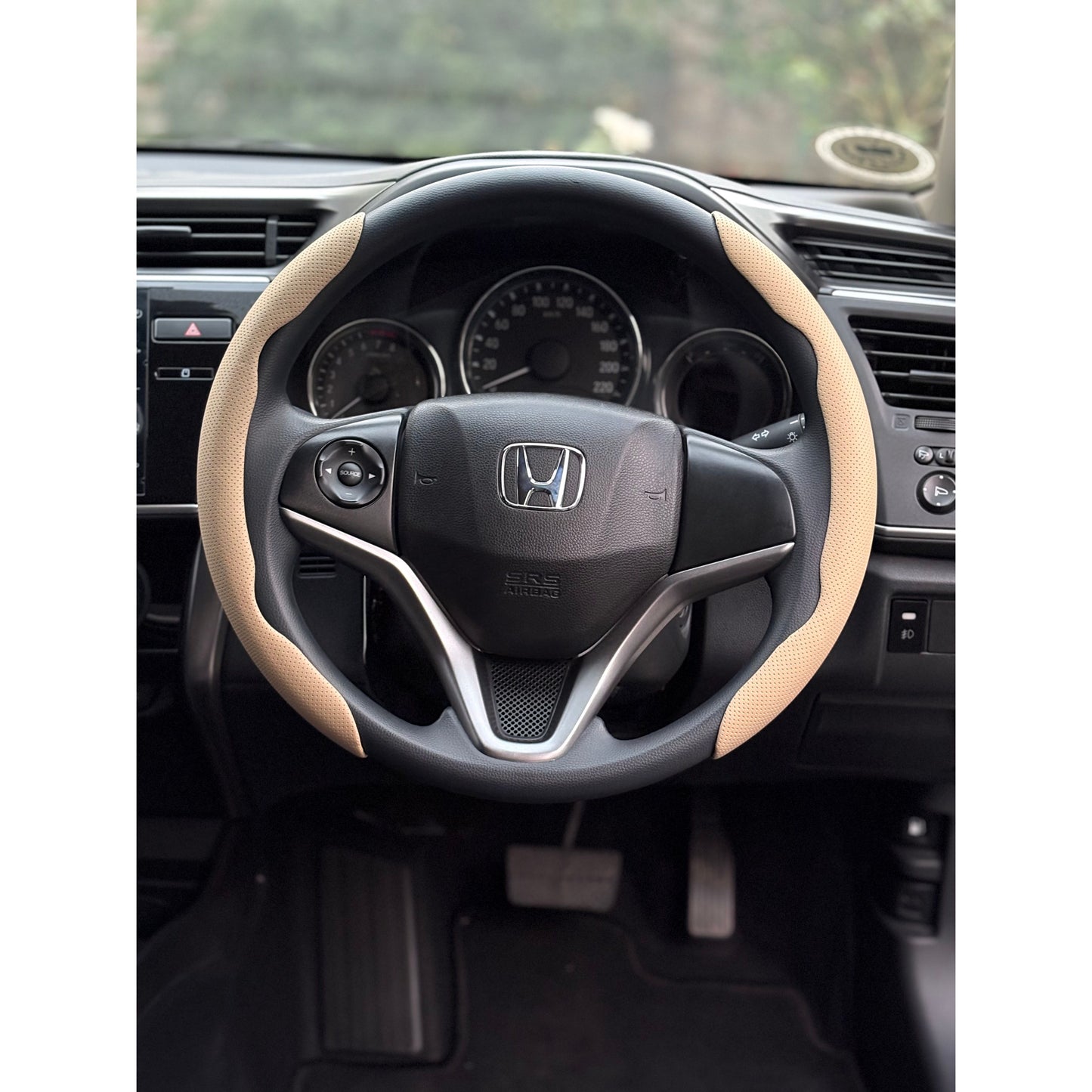 Universal Matte Carbon Fiber Steering Covers