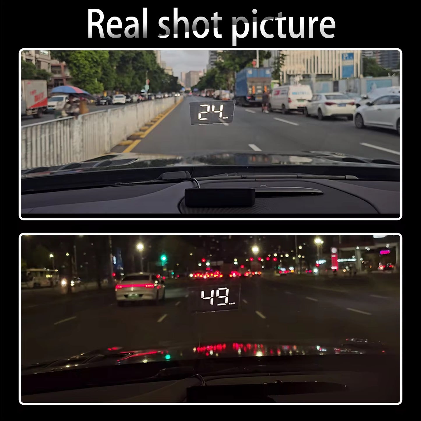 GPS Heads up display electronic HUD meter M2 digital speedo meter