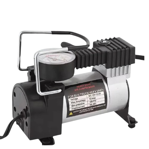 Heavy Duty Air Compressor Multiple Purposes Tire Inflator Equipment for Home and Outdoor Occasions