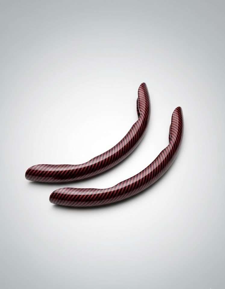 Universal Glossy Carbon Fiber Steering Covers