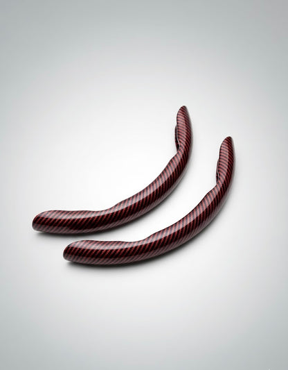 Universal Glossy Carbon Fiber Steering Covers