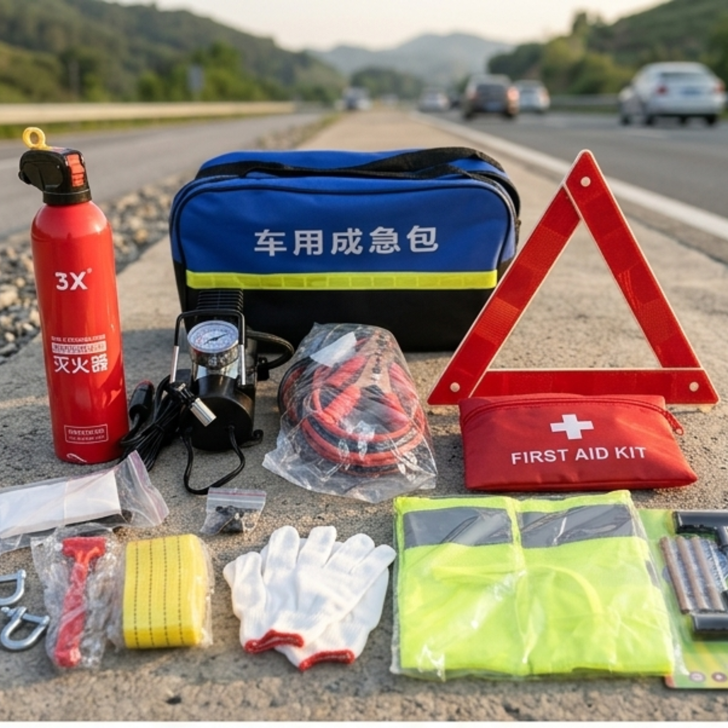 Car Emergency Safety Bag
