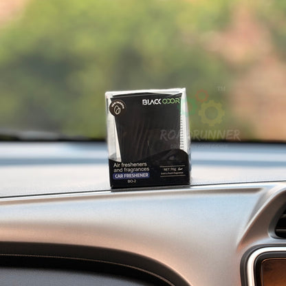 Black Odor Car Air Freshener – Long Lasting Gel – 70g
