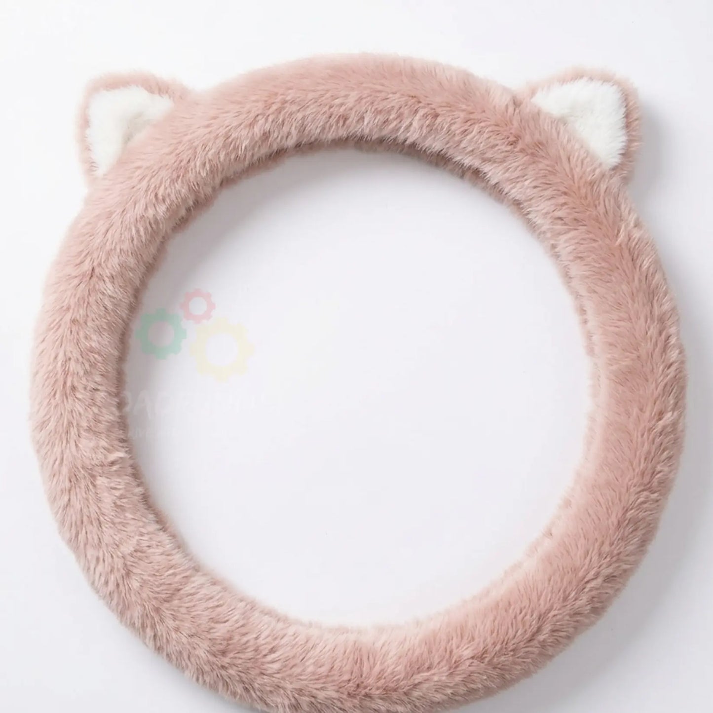 Fluffy Fur Steering Wheel Cover – Cute Car Accessory – Universal Fit