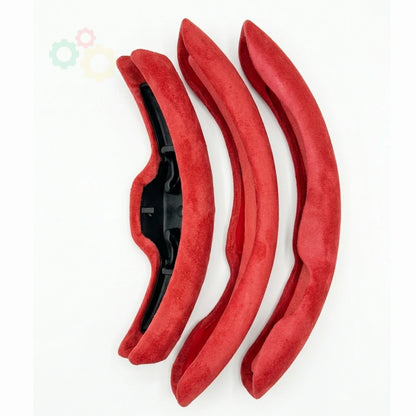 Universal Alcantara  Steering Wheel Cover – 3-Pieces