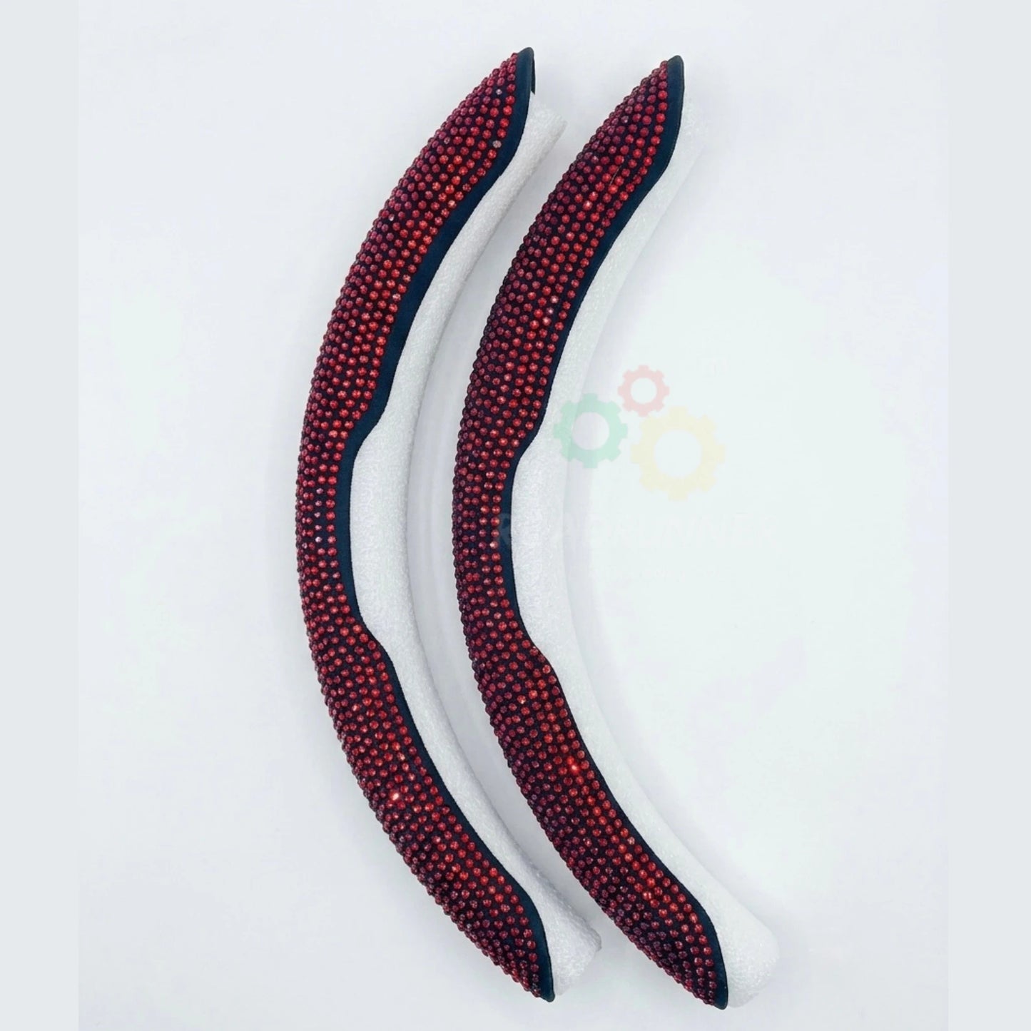 Diamond Stitch Steering Wheel Cover – Premium Grip – Universal Fit