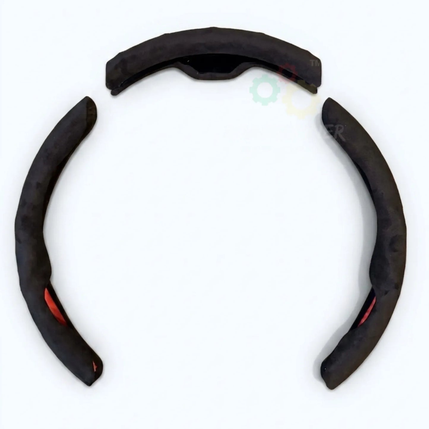 Universal Alcantara  Steering Wheel Cover – 3-Pieces