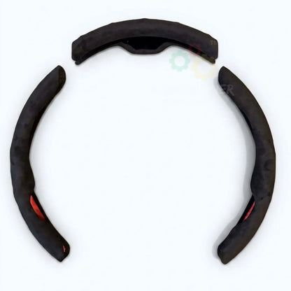 Universal Alcantara  Steering Wheel Cover – 3-Pieces