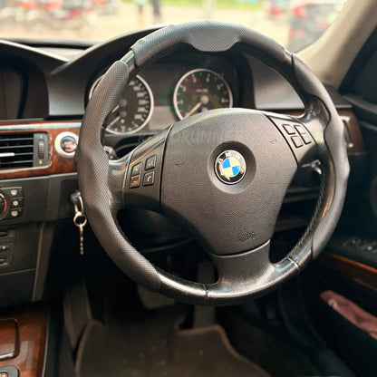 Universal Matte Steering Wheel Cover – 3-Pieces