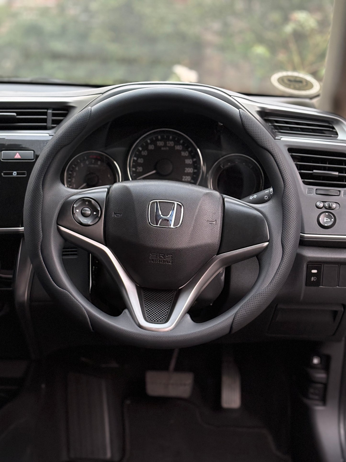 Universal Matte Carbon Fiber Steering Covers