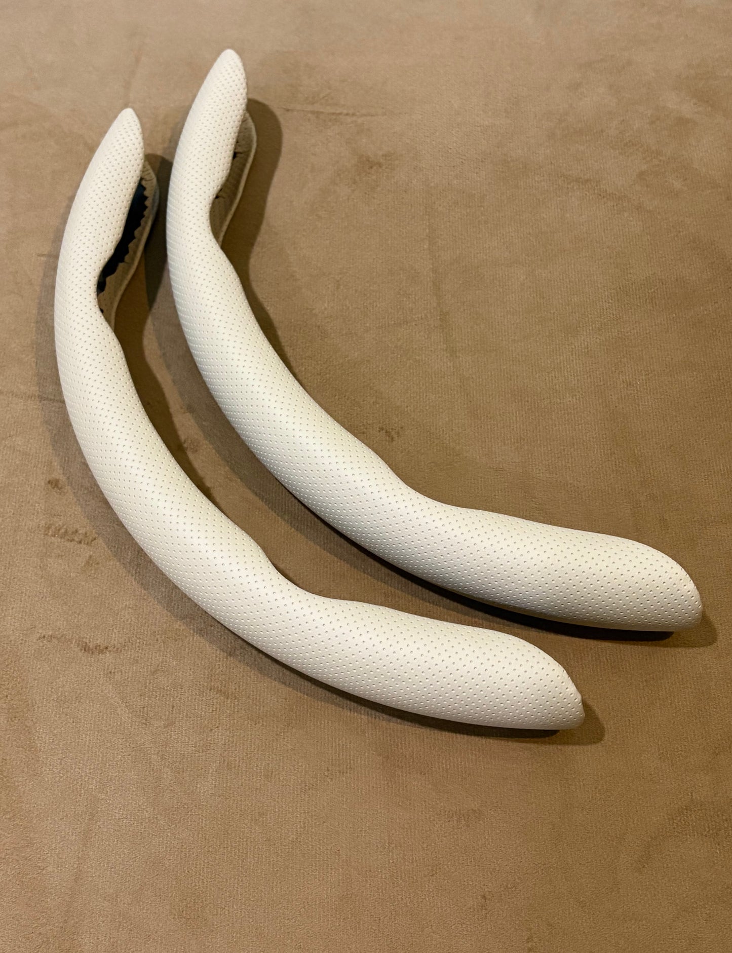 Universal Matte Carbon Fiber Steering Covers