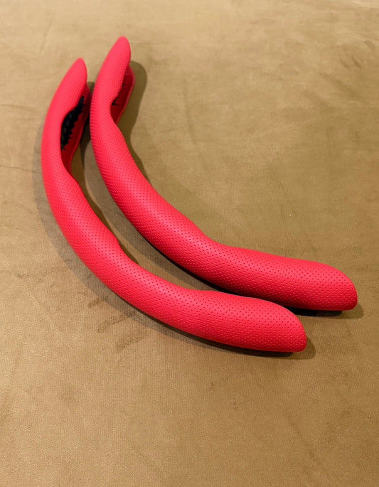 Universal Matte Carbon Fiber Steering Covers