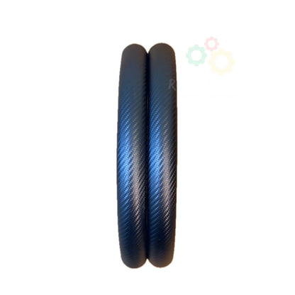 Universal Matte Carbon Fiber Steering Covers