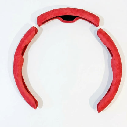 Universal Alcantara  Steering Wheel Cover – 3-Pieces